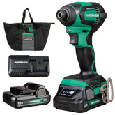 Metabo HPT 18V MultiVolt Lithium-Ion Brushless Cordless Impact Driver Kit (2 Ah)