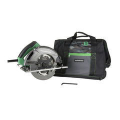 Factory Reconditioned Metabo HPT 15 Amp Single Bevel 7-1/4 in. Corded Circular Saw with Blower Function, and Aluminum Die Cast Base