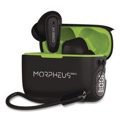 Morpheus 360 Nemesis True Wireless Earbuds, Black
