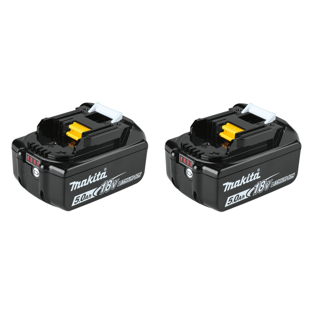 Makita (2) 18V LXT Lithium‑Ion Batteries Bundle (5 Ah)