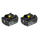 Makita (2) 18V LXT Lithium‑Ion Batteries Bundle (5 Ah)