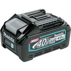 Makita 40V max XGT Brushless Lithium-Ion 4-1/2 in./5 in. Cordless Paddle Switch Angle Grinder Kit with Electric Brake and AWS (4 Ah)