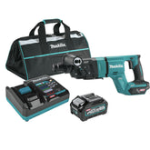Makita GRH07M1 40V max XGT Brushless Lithium-Ion 1-1/8 in. Cordless AFT/AWS Capable Accepts SDS-PLUS Bits AVT D-Handle Rotary Hammer Kit (4 Ah)