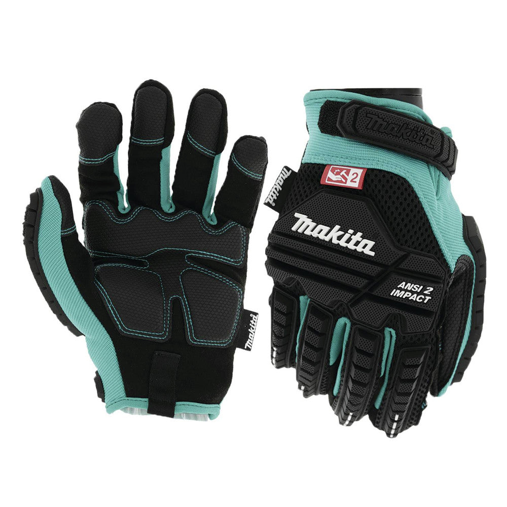 Makita Advanced ANSI 2 Impact-Rated Demolition Gloves - Large