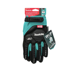 Makita Advanced ANSI 2 Impact-Rated Demolition Gloves - Large