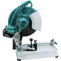 Makita XWL01PT 36V (18V X2) LXT Brushless Lithium-Ion 14 in. Cordless Cut‑Off Saw Kit with 2 Batteries (5 Ah)