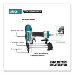Factory Reconditioned Makita 18 Gauge 2 in. Pneumatic Brad Nailer