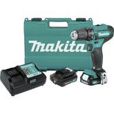 Factory Reconditioned Makita 12V MAX CXT Lithium-Ion 3/8 in. Cordless Drill Driver Kit with 2 Batteries (2 Ah)