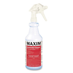 Maxim 32 oz. Bottle Germicidal Cleaner - Lemon Scent (12/Carton)