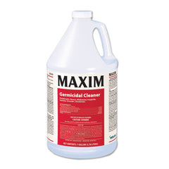Maxim 1-Gallon Bottle Germicidal Cleaner - Lemon Scent (4/Carton)
