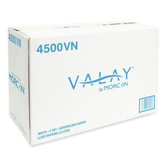 Morcon Paper Valay 6.5 in. x 8.25 in. 2-Ply Interfolded Napkins - White (6000/Carton)
