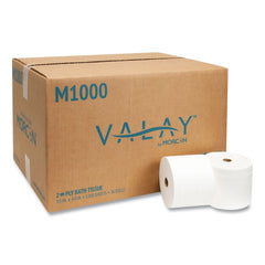 Morcon Paper SMALL CORE BATH TISSUE, SEPTIC SAFE, 2-PLY, WHITE, 1000 SHEETS/ROLL, 36 ROLL/CARTON