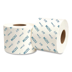 Morcon Paper Morsoft Controlled Bath Tissue, Septic Safe, 1-Ply, White, 1,200 Sheets/Roll, 48 Rolls/Carton