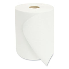 Morcon Paper W6800 Morsoft 8 in. x 800 ft. 1-Ply Universal Roll Towels - White (6 Rolls/Carton)
