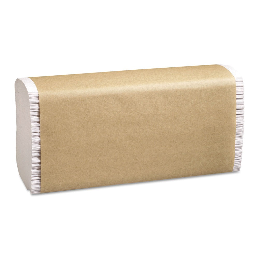 Marcal PRO P200B 9-1/4 in. x 9-1/2 in. Multi-Fold 100% Recycled Folded Paper Towels - White (4000/Carton)