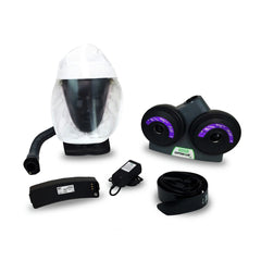 MSA OptimAir TL Powered Air-Purifying Respirator Kit with Low Profile White Hood