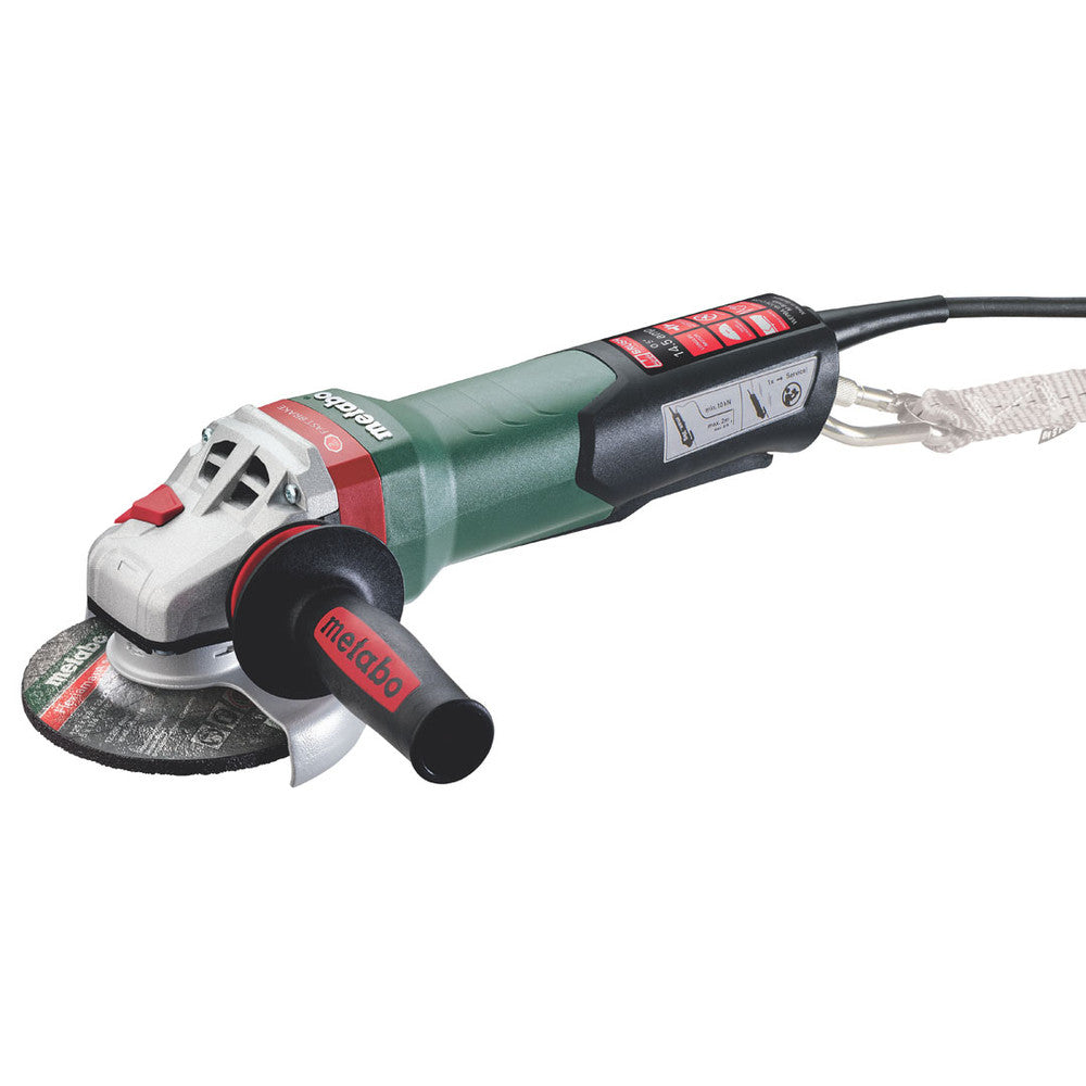 Metabo 120V WEPBA 19-125 Q DS M-BRUSH 14.5 Amp 5 in. Corded Brake Angle Grinder
