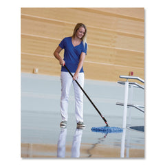 Nexstep Commercial Products MaxiTwist Microfiber Dust Mops, Microfiber, 36-in x 5-in, Blue