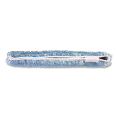 Nexstep Commercial Products MaxiPlus Combo Window Washer and Squeegee Microfiber Replacement Sleeve, 15.5-in Wide, Blue
