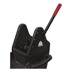 Nexstep Commercial Products Premier Downpress Mop Bucket and Wringer, 35 qt, Black