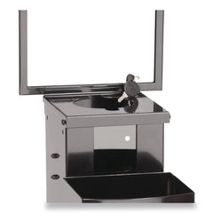 Sani Professional 12 in. x 14.5 in. x 51.5 in. Pop-Up Floorstand - Black