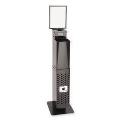 Sani Professional 12 in. x 14.5 in. x 51.5 in. Pop-Up Floorstand - Black