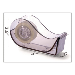 Officemate Three-Piece Desk Set Stapler Tape Dispenser with Tape Pencil Cup