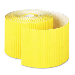 Pacon Bordette 2.25 in. x 50 ft. Decorative Border - Canary (1-Roll)