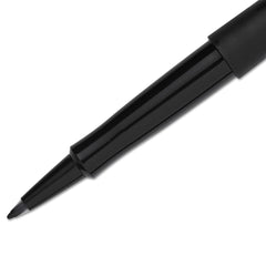 Paper Mate Point Guard Flair 0.7 mm Felt Tip Porous Point Pen - Medium, Black (36/Box)