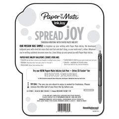 Paper Mate InkJoy 300 RT Medium 1 millimeter Retractable Ballpoint Pen - Black Ink/Barrel (24/Pack)