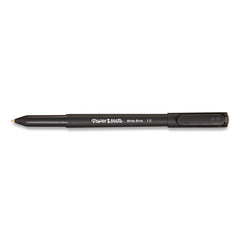 Paper Mate Write Bros. Medium 1 mm Ballpoint Pen - Black Ink/Black Barrel (8/Pack)