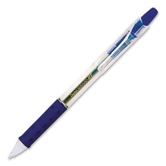 Pentel R.S.V.P. Super RT 0.7 mm Medium Retractable Ballpoint Pen - Blue Ink, Translucent Blue/Blue Barrel (1-Dozen)
