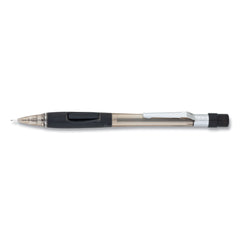 Pentel 0.5 mm HB (#2) Quicker Clicker Mechanical Pencil - Black Lead, Smoke/Black Barrel