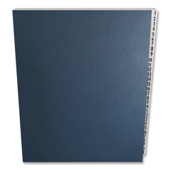 Pendaflex Letter Size 42 Dividers Month/Date Index Expanding Desk File - Dark Blue Cover