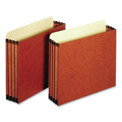 Pendaflex 3.5 in. Expansion Letter Size File Cabinet Pockets - Redrope (10/Box)