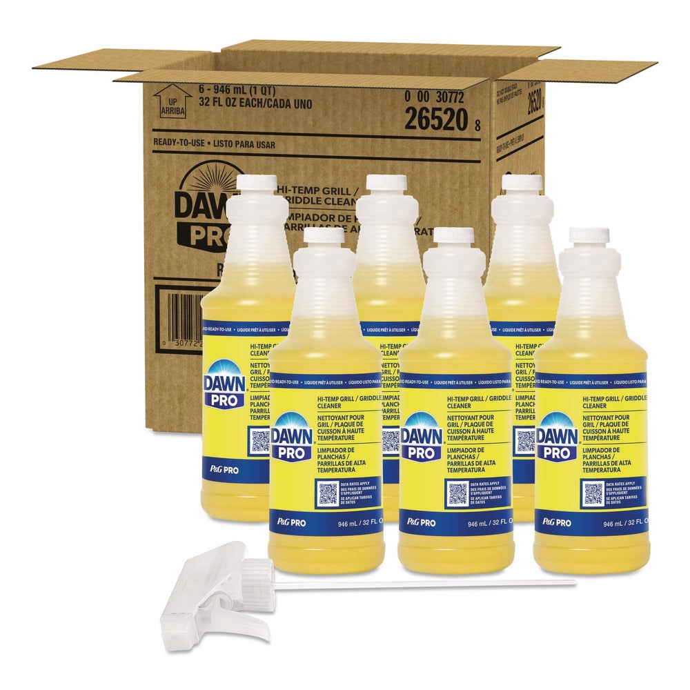P&G Pro 80895240 32 oz Hi-Temp Grill and Griddle Cleaner (6/Carton)