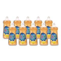 Joy 30 oz. Bottle Ultra Orange Dishwashing Liquid - Orange Scent (10/Carton)