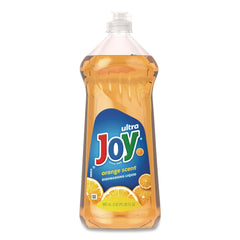 Joy 30 oz. Bottle Ultra Orange Dishwashing Liquid - Orange Scent (10/Carton)