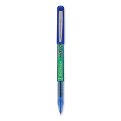 Pilot 0.5 mm Extra-Fine Precise V5 BeGreen Stick Roller Ball Pen - Blue Ink, Blue Barrel (1-Dozen)