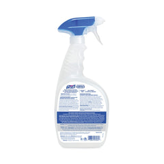 PURELL 32 oz. Bottle with Spray Trigger Attached Foodservice Surface Sanitizer - Fragrance Free (6/Carton)
