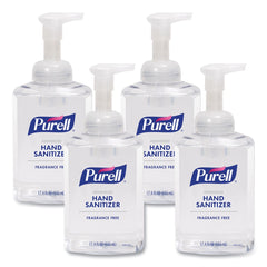 PURELL 5009-04 515 mL Pump Bottle Advanced Hand Sanitizer Foam - Fragrance-Free (4/Carton)