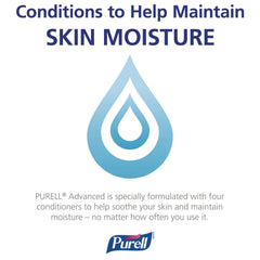 PURELL 5456-04 1,200 mL Gel Advanced Hand Sanitizer TFX Refill - Unscented (4/Carton)