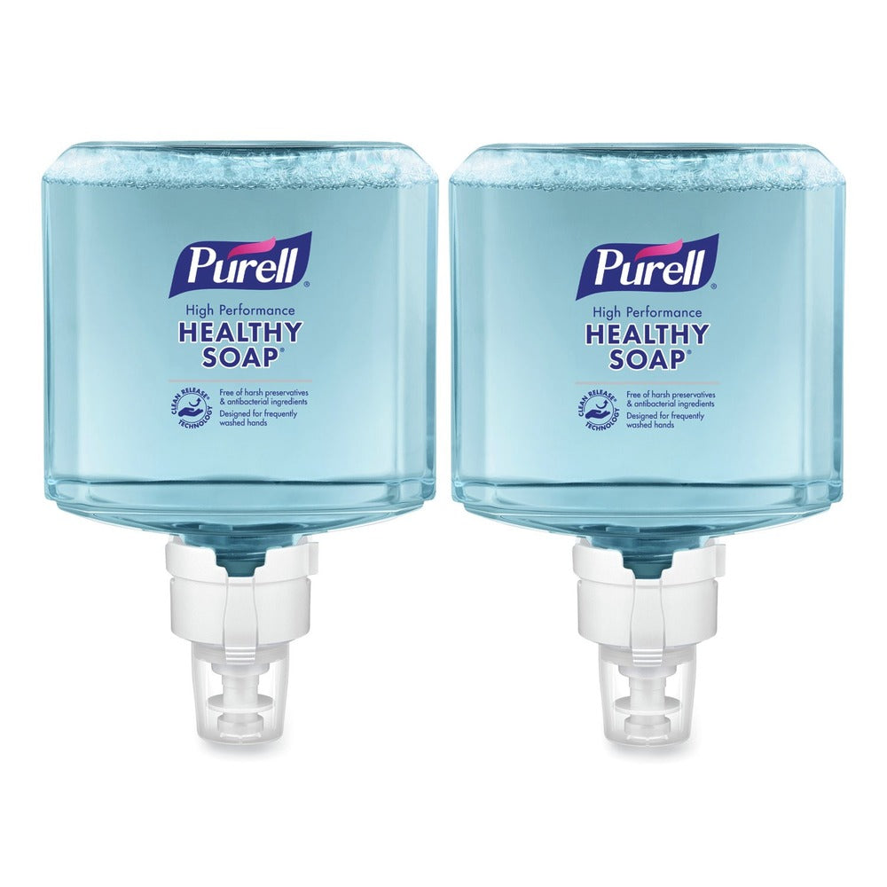 PURELL CLEAN RELEASE Technology (CRT) HEALTHY SOAP High Performance Foam Refill for ES8 Dispensers - Fragrance-Free (2/Carton)