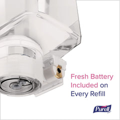 PURELL 8324-E1 ES10 4.33 in. x 3.96 in. x 10.31 in. Automatic Hand Sanitizer Dispenser - Graphite