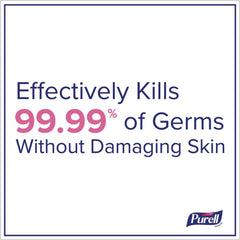 PURELL 8351-02 1,200 mL Advanced Foam Hand Sanitizer Refill for ES10 Automatic Dispensers - Fragrance-Free (2/Carton)