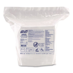 PURELL Surface Multi-Purpose Disinfecting Wipes, 1-Ply, 5 x 7, Fresh Citrus, White, 2/Carton