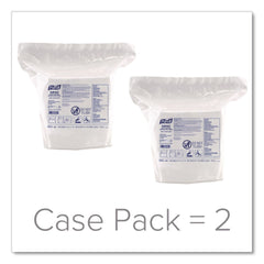 PURELL Surface Multi-Purpose Disinfecting Wipes, 1-Ply, 5 x 7, Fresh Citrus, White, 2/Carton