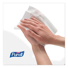 PURELL 9118-02 1200-Piece/Refill Pouch 2 Refills/Carton 6 in x 8 in Hand Sanitizing Wipes - White, Fresh Citrus