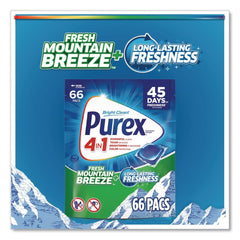 Purex 4-in-1 Laundry Detergent Pacs (4/Carton)