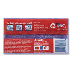 Brillo Estracell 4.5 in. x 2.75 in. Bathroom Sponge - Purple/White (12/Carton)